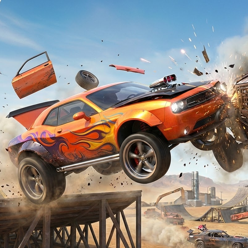Online Car Destruction Simulator 3D