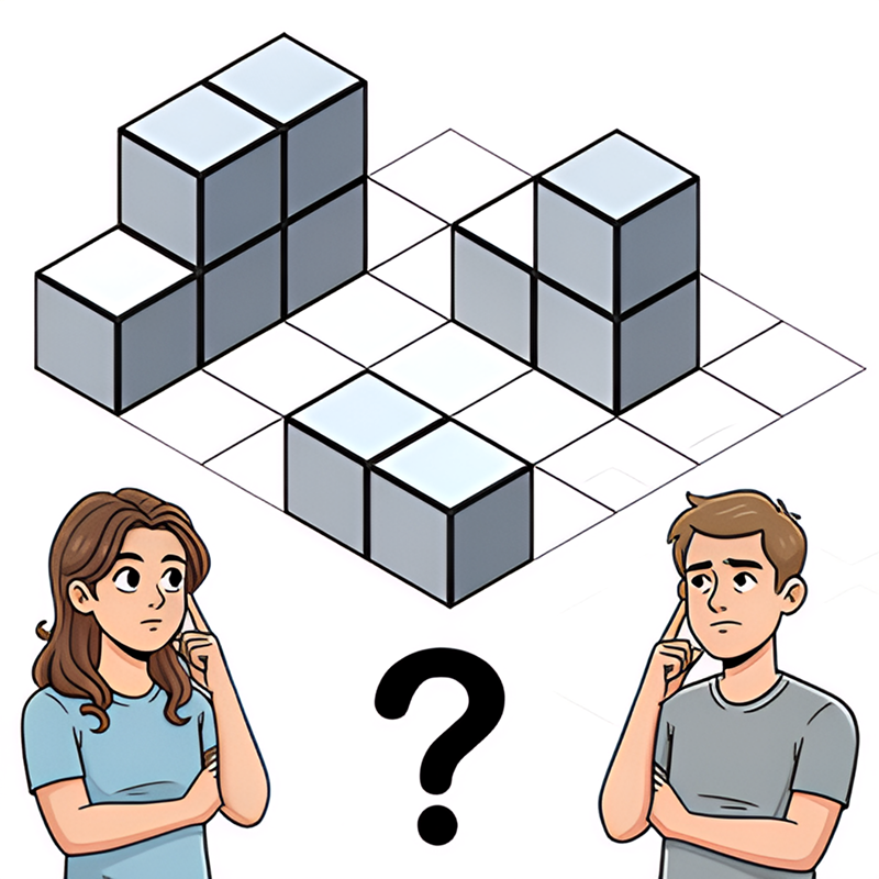 Try To Count The Boxes Brain Training - Brain Games puzzle game thumbnail