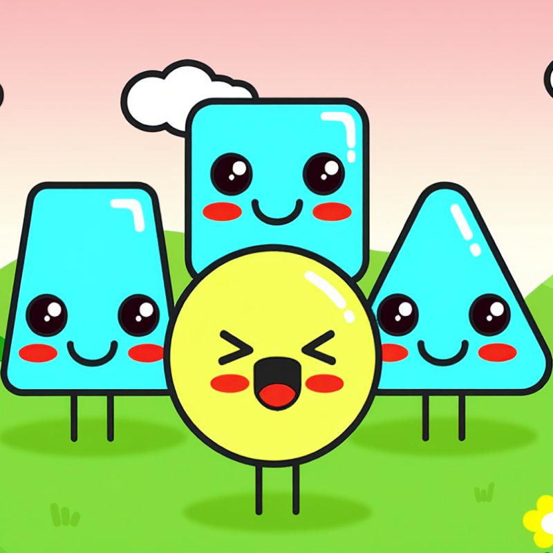 Cute Shapes - Educational puzzle game thumbnail