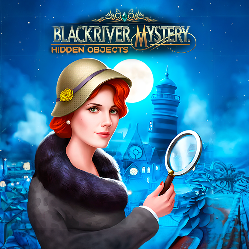 Mistero di Blackriver. Oggetti Nascosti - miniatura del gioco di puzzle Oggetti Nascosti