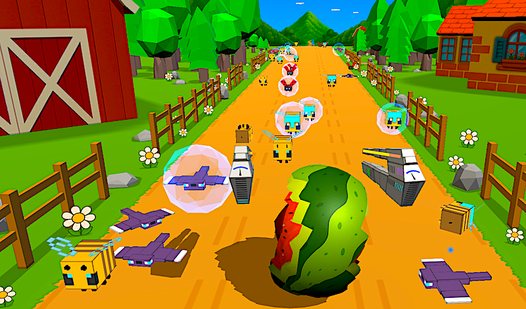 Melon Smash: Physics Runner