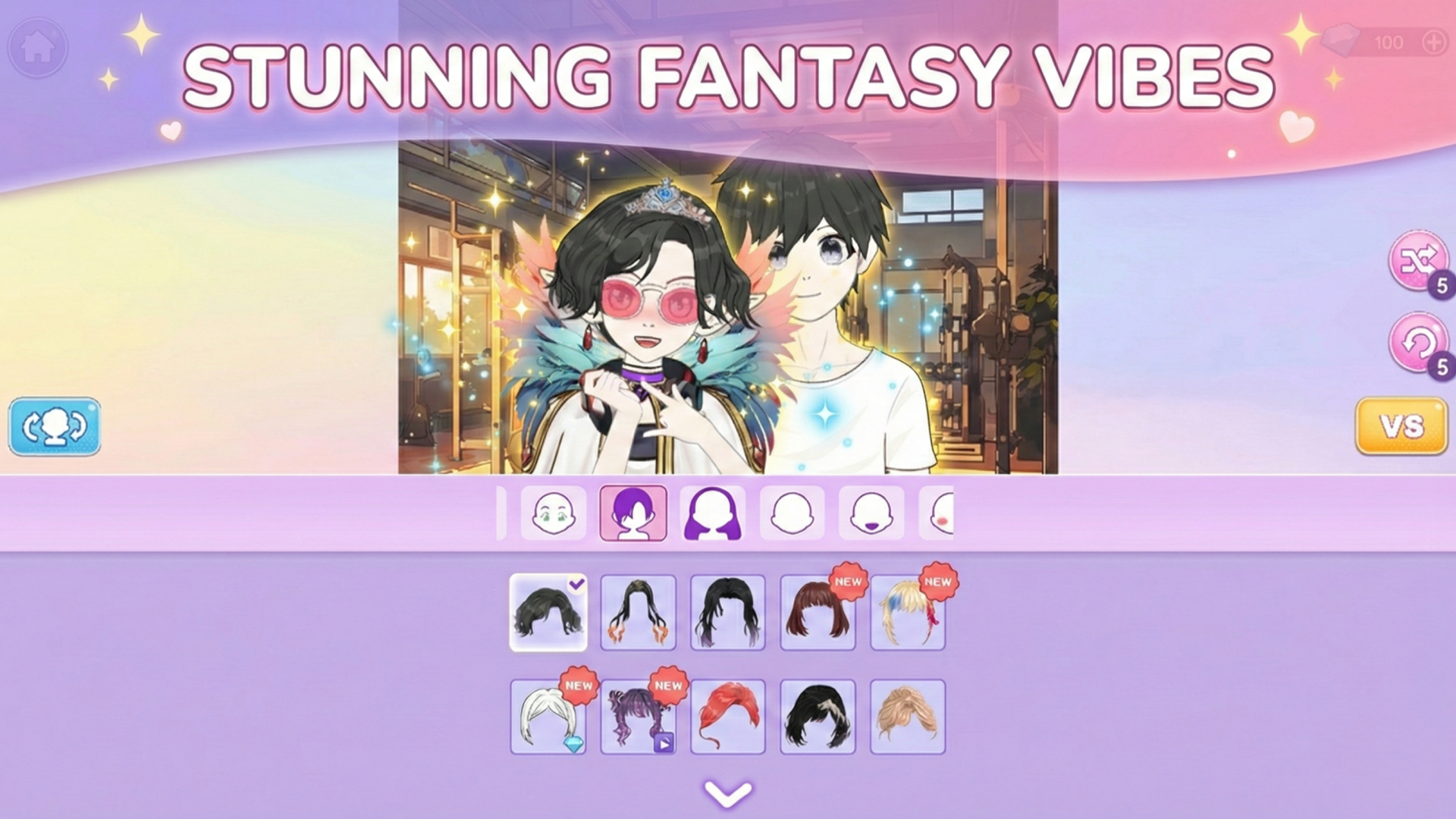 Anime Couple: Avatar Maker screenshot 1
