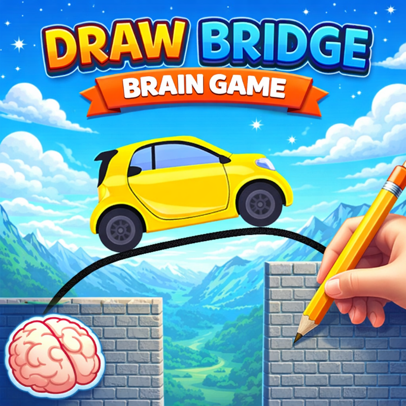 Draw Bridge - Brain Game game thumbnail