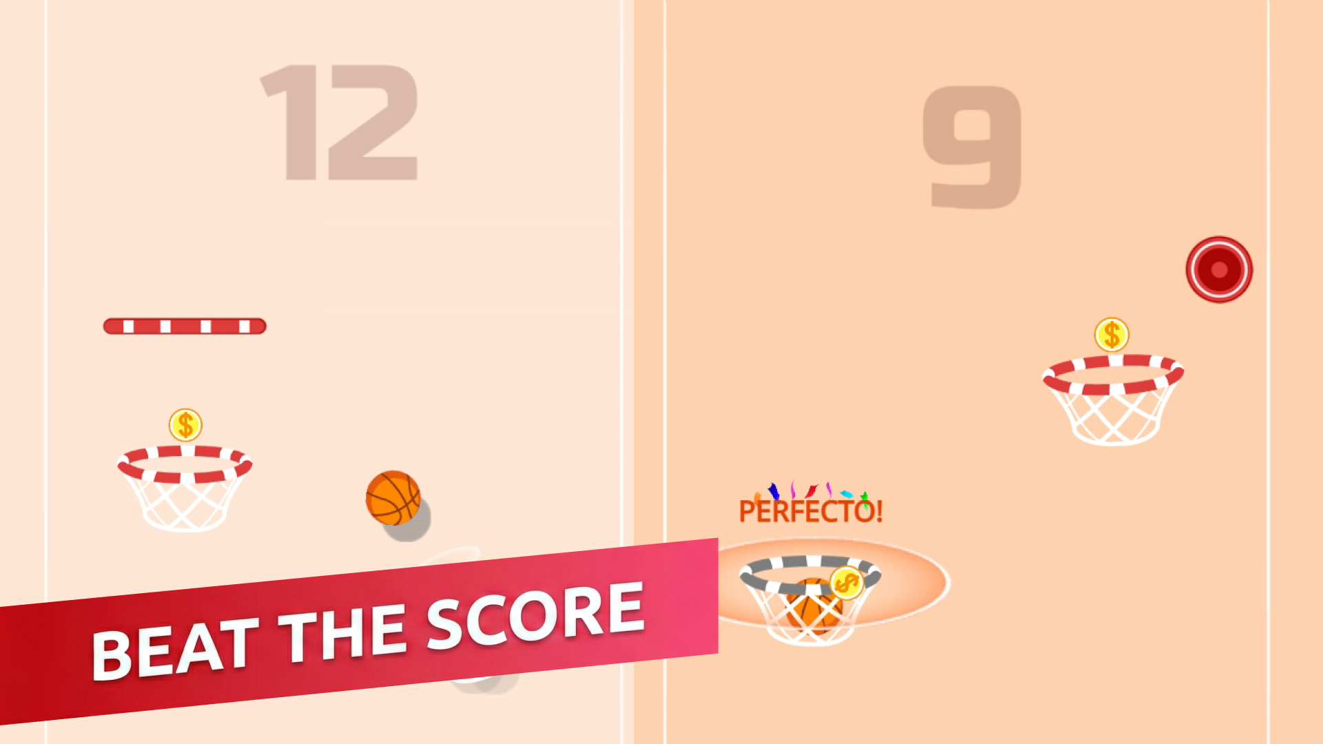 On Fire Basketball Shots screenshot 2