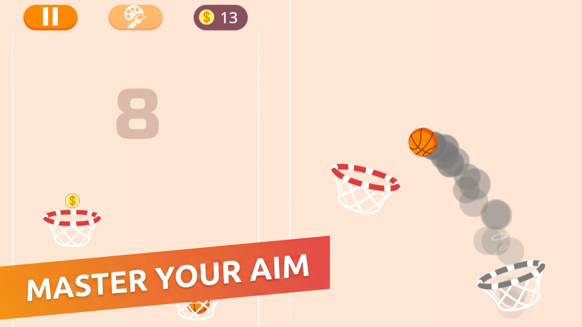 On Fire Basketball Shots screenshot 3