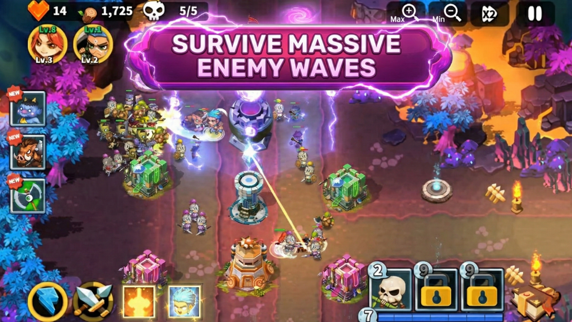 Hero Defense King screenshot 3