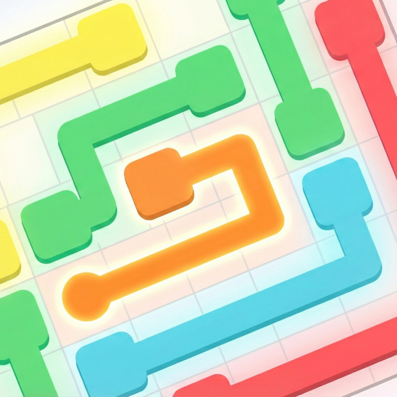 Hard Puzzle: Color Lines - Brain Games puzzle game thumbnail