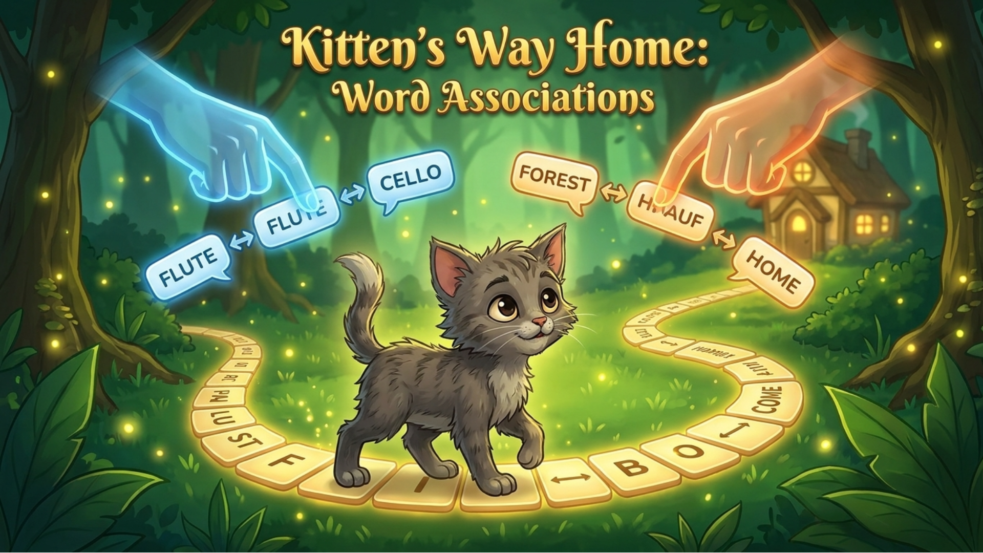 Kitten's Way Home: Word Associations