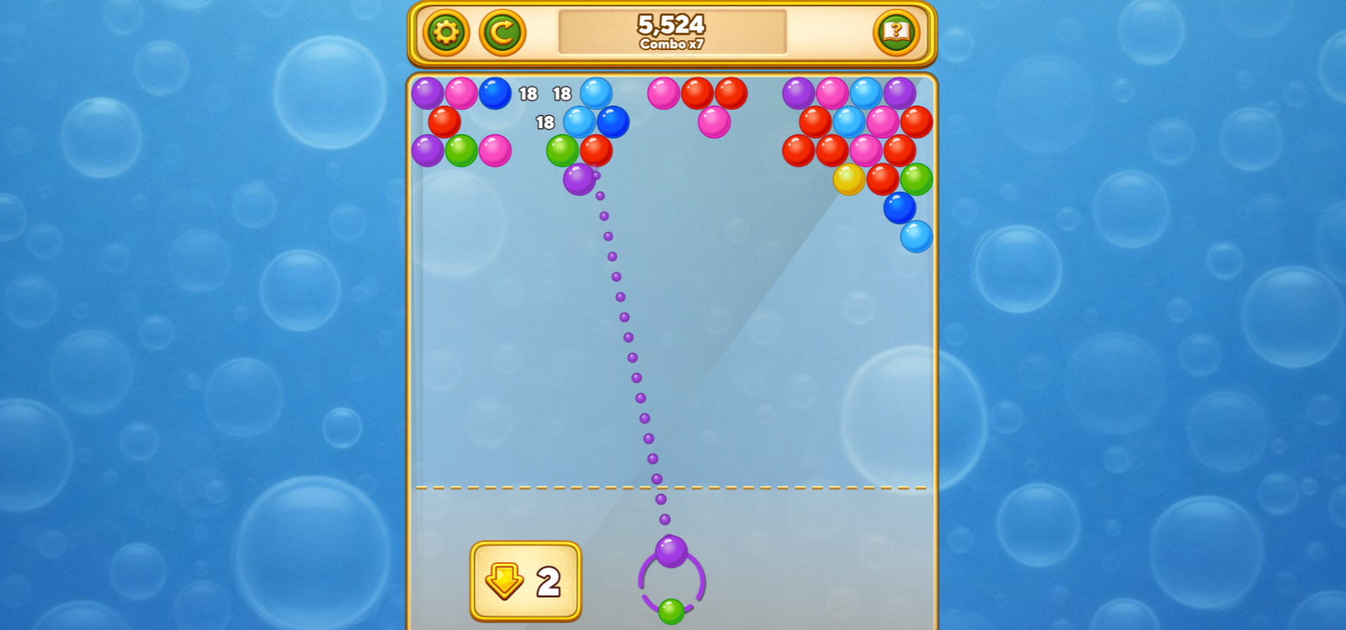 Bublix: Bubble Hit screenshot 1