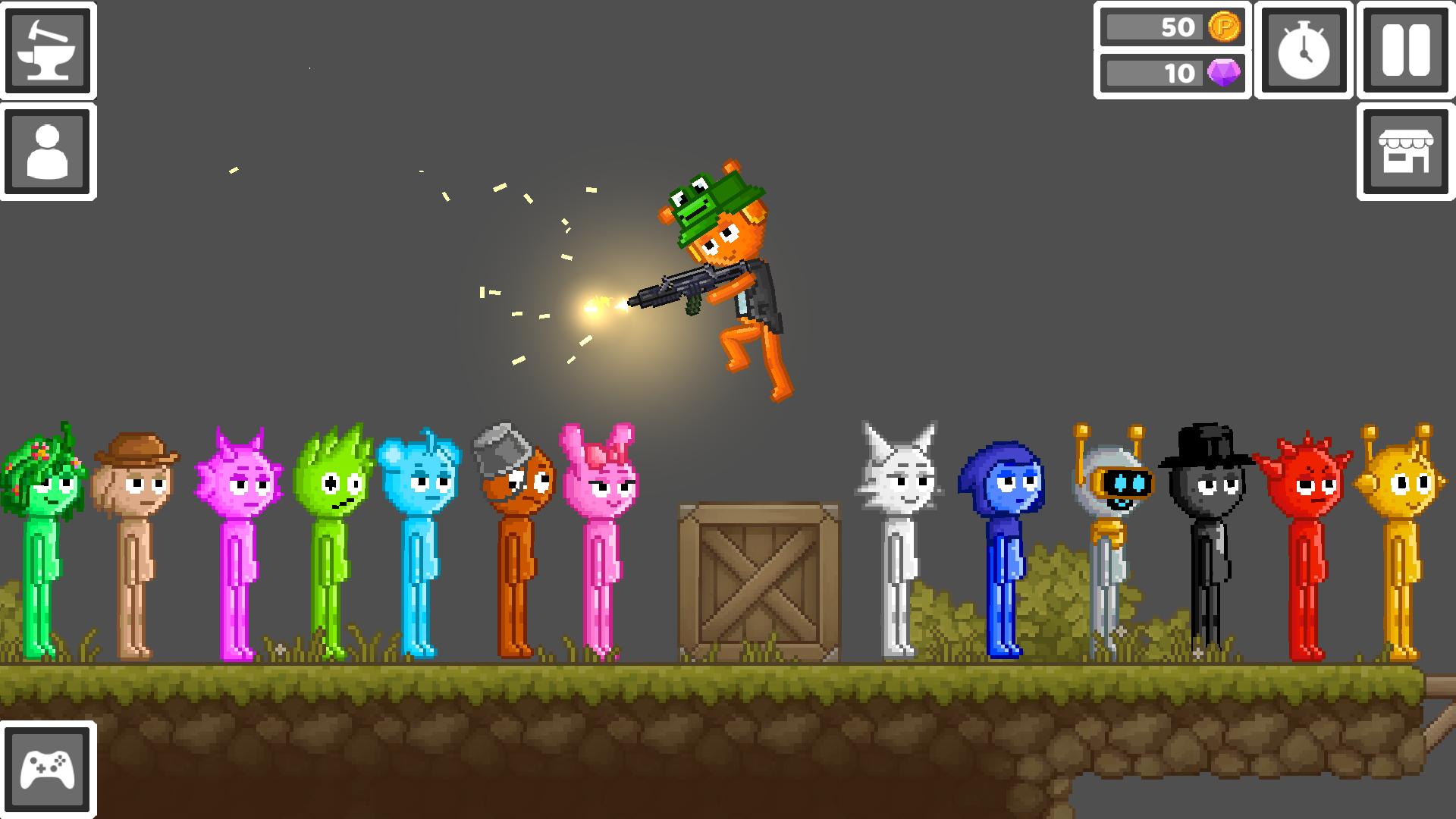 Sprunki Action Playground: Ragdoll Sandbox screenshot 1