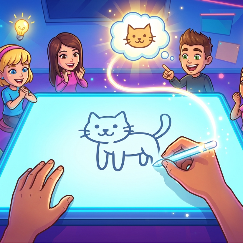 Draw and Guess Online - Drawing puzzle game thumbnail