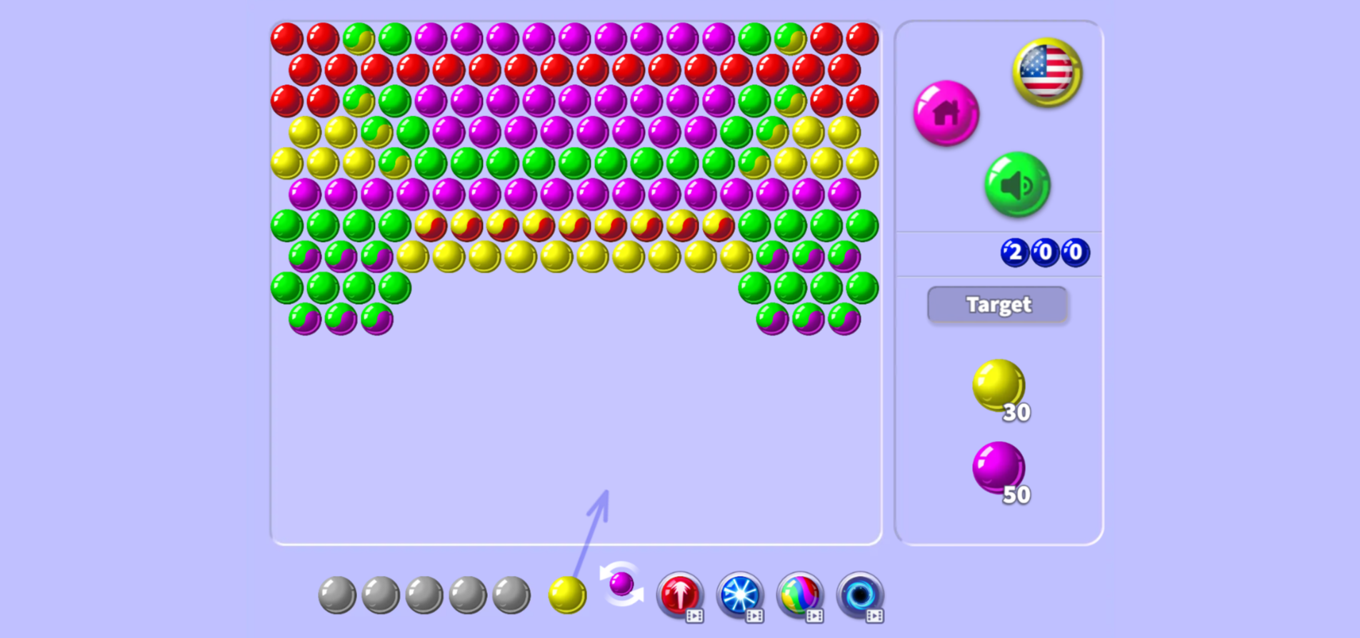 Bubble Shooter Levels screenshot 2