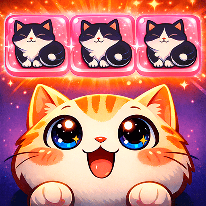 Purrfect Match - Cats puzzle game thumbnail
