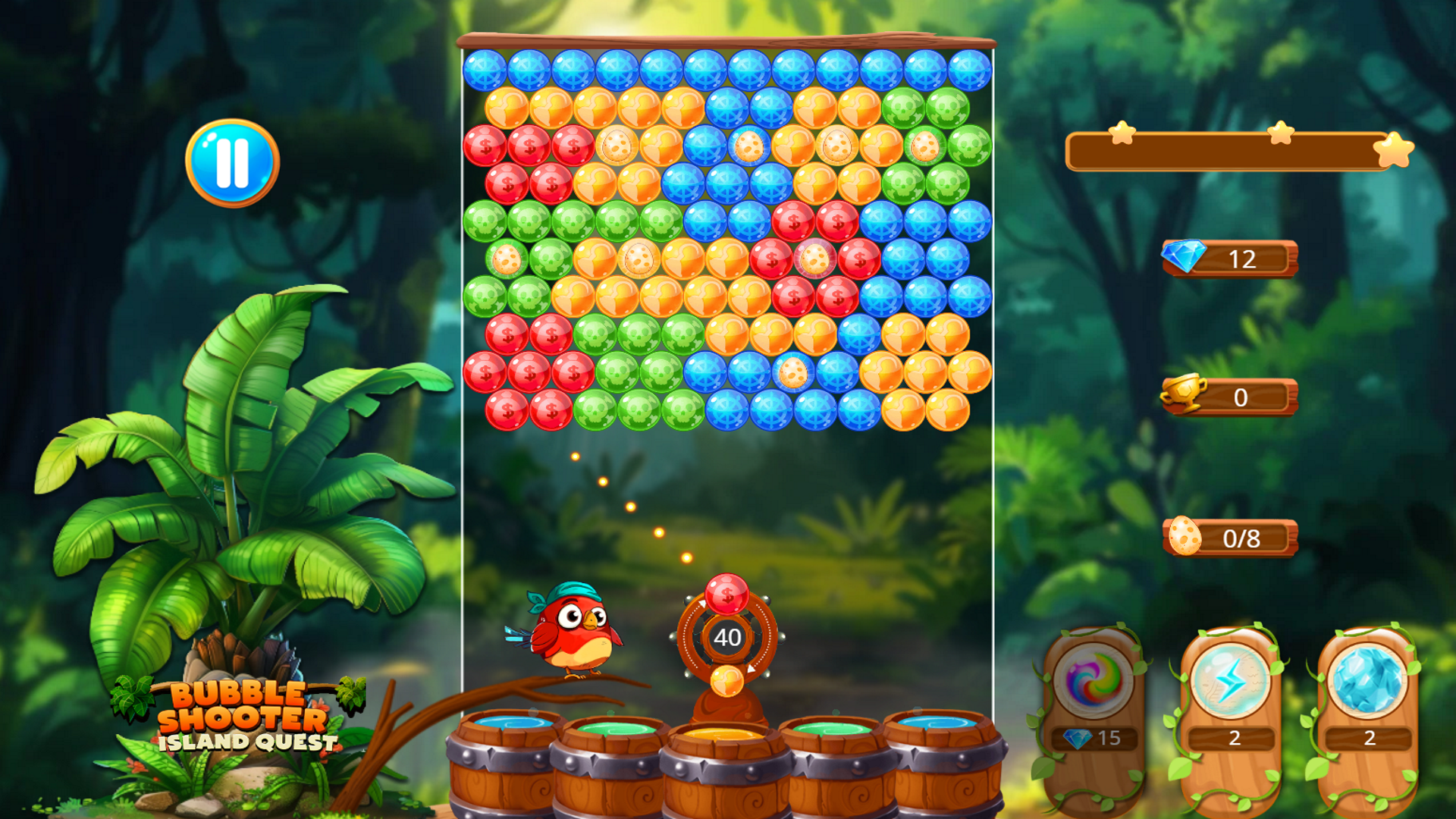 Bubble Shooter Island Quest screenshot 3