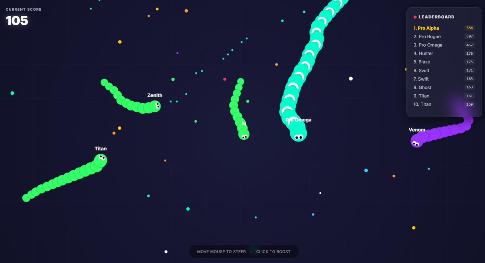 Snake.ioPro screenshot 1