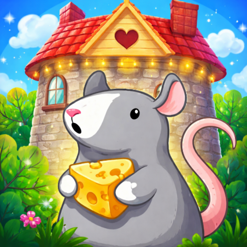 Rat's House - Nonogram - Brain Games puzzle game thumbnail