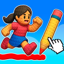 Obby online with friends: Draw and Jump!