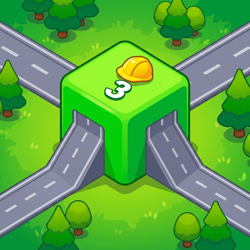 Traffic Puzzle Game Linky - Logic Puzzles puzzle game thumbnail