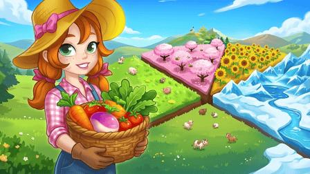 Happy Farm Fields Puzzle