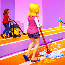 Bridge Cleaner Runner Game