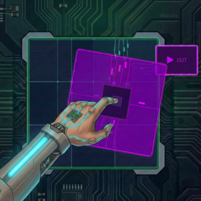Cyberpunk Block Puzzle - Brain Games puzzle game thumbnail