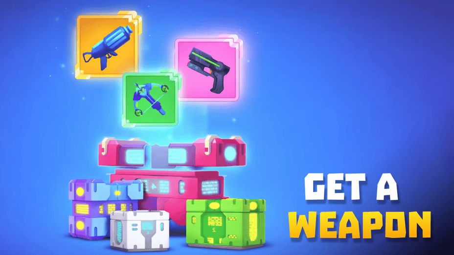 Revoxel 3D - Voxel RPG Shooter screenshot 1