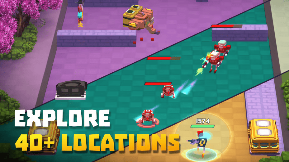 Revoxel 3D - Voxel RPG Shooter screenshot 3