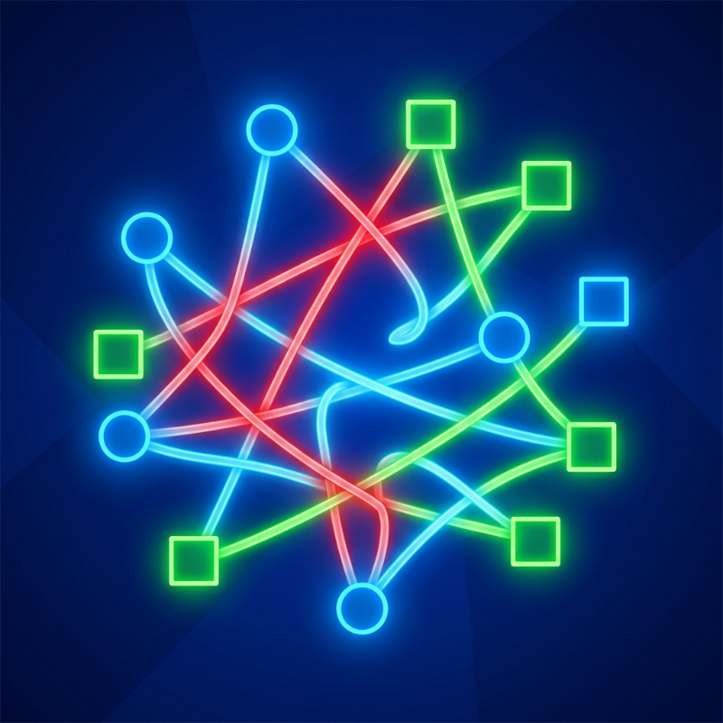 Untangle Threads - Logic Puzzles puzzle game thumbnail