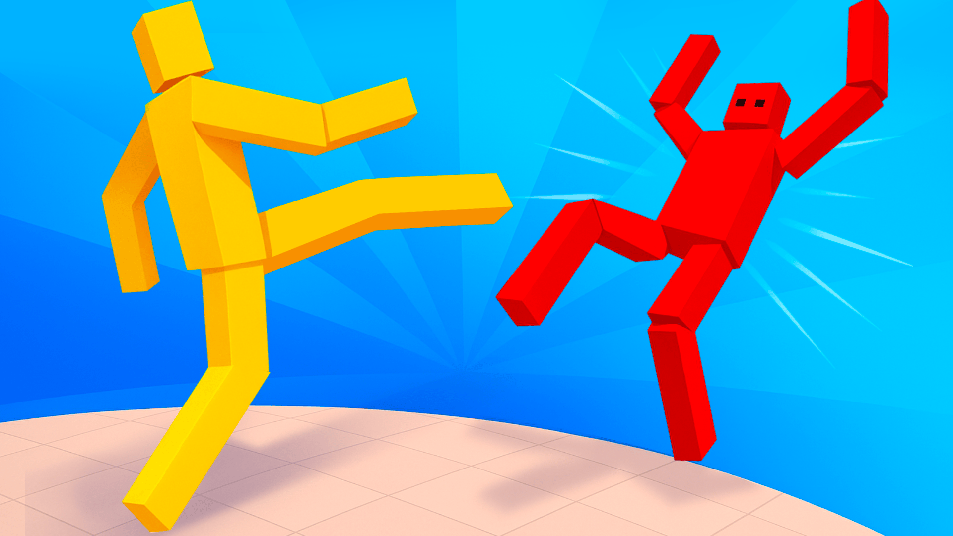Ragdoll Battle Royale! Throw Down the Enemy!