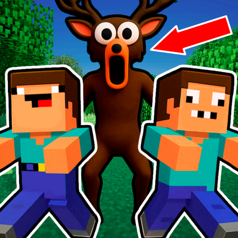 99 Nights in the Forest with Noob and Pro! game thumbnail