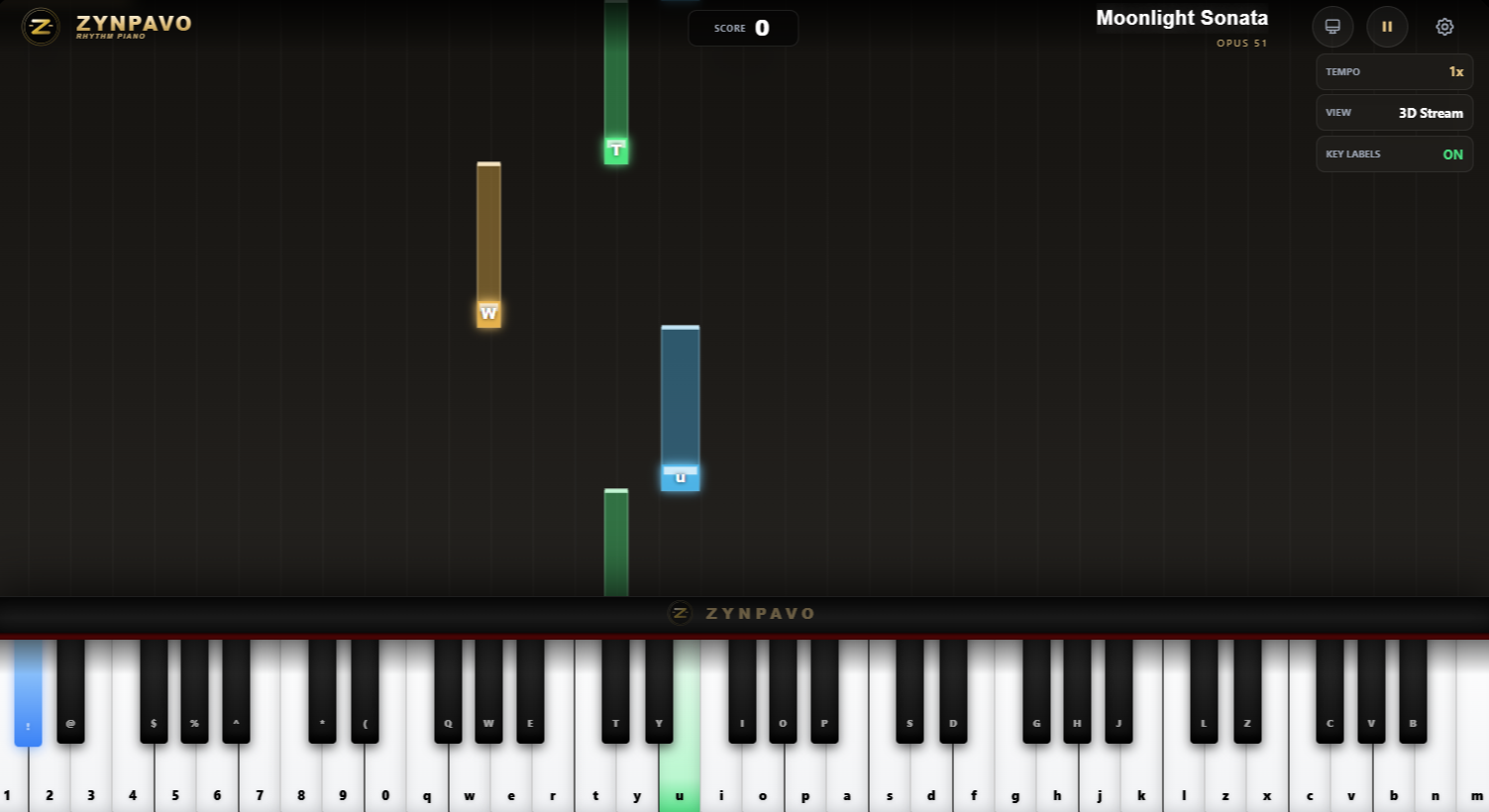 Zynpavo: Rhythm Piano screenshot 1