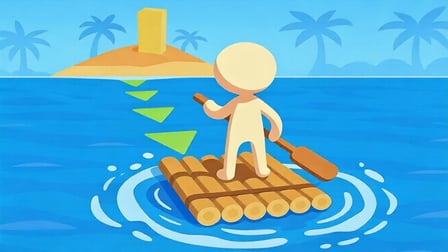 Lumbering At Sea