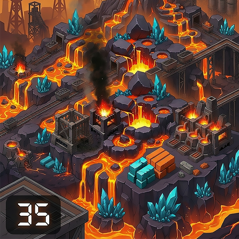 Crazy Miners — free online action game on Glaze Games