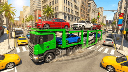 City Cargo Truck Driving Game