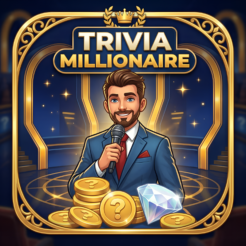 Trivia Millionaire - Educational puzzle game thumbnail