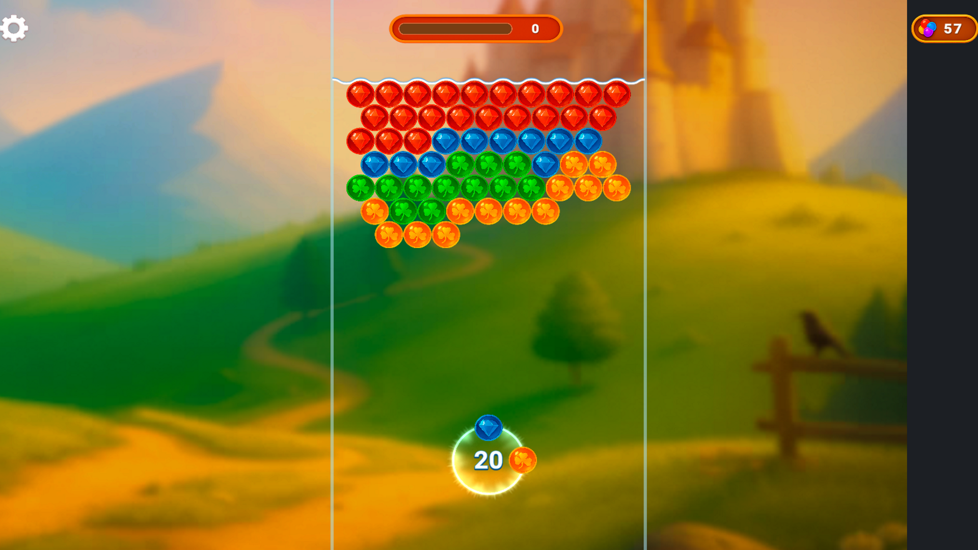 Bubble Shooter in 2048! screenshot 1