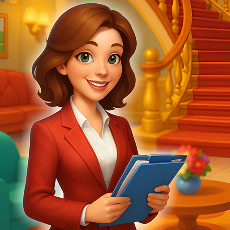 Deconstruct Cube: Create Hotel  - Puzzle Games puzzle game thumbnail