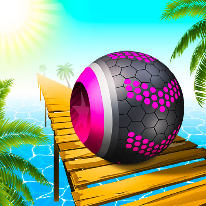 Rolling Balls Sea Race game thumbnail