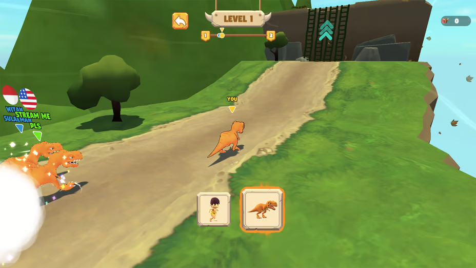 Dinosaur Shifting Run screenshot 1