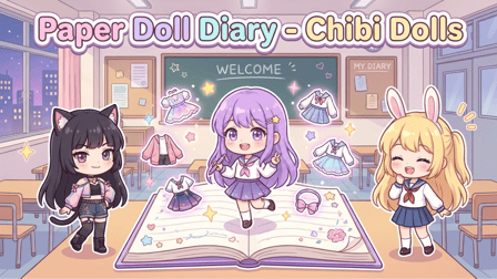 Paper Doll Diary - Chibi Dolls