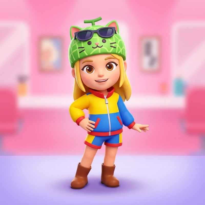 Girl Hair Salon & Dress Up game thumbnail