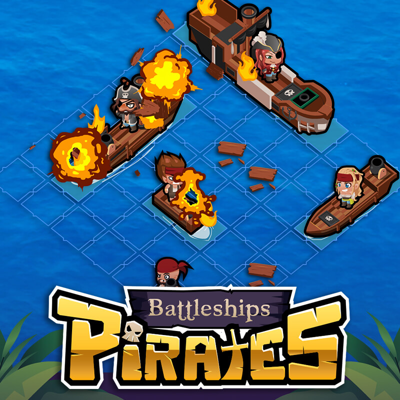 Battleships Pirates - Logic Puzzles puzzle game thumbnail