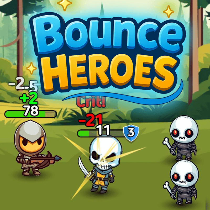 Bounce Heroes - Puzzle Games puzzle game thumbnail