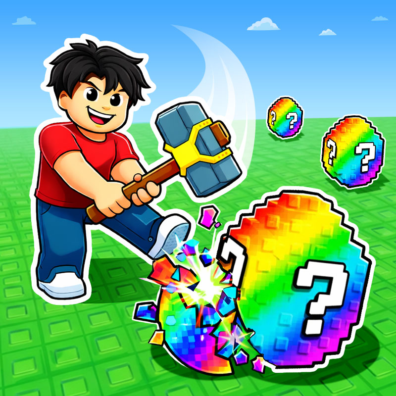 Break a Lucky Egg Brainrots - Puzzle Games puzzle game thumbnail