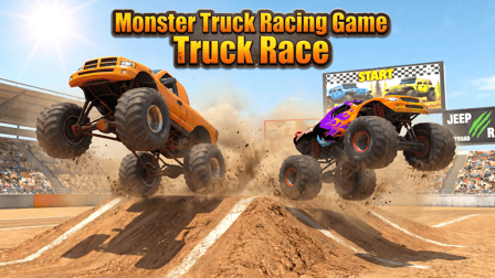 Monster Truck Racing Game Truck Race
