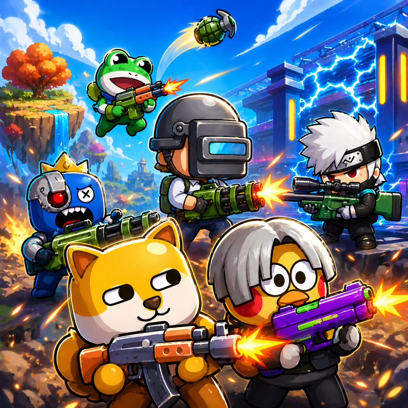 Party Games Mini Shooter Battle