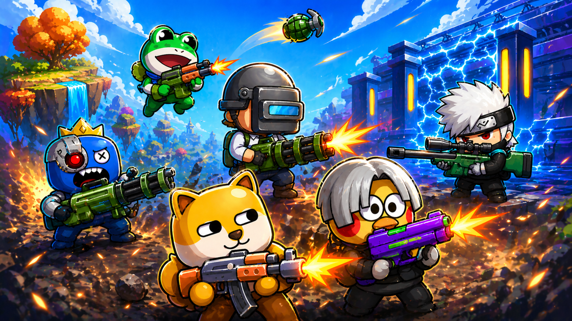 Party Games Mini Shooter Battle