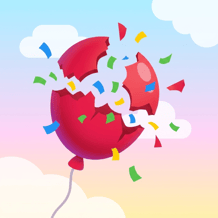 Balloon pop game