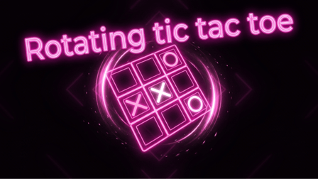 Rotating tic tac toe