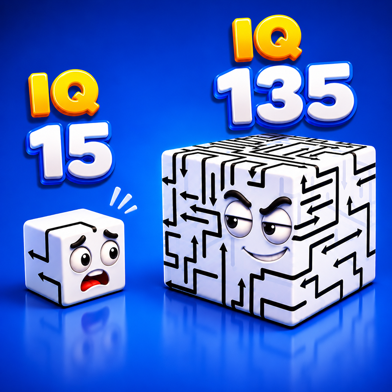 Arrow Cube 3D - Logic Puzzles puzzle game thumbnail